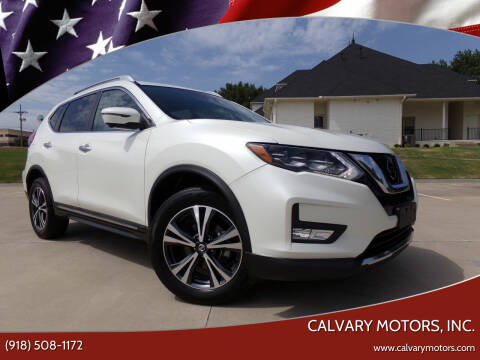 2017 Nissan Rogue for sale at Calvary Motors, Inc. in Bixby OK