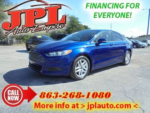 2014 Ford Fusion for sale at JPL AUTO EMPIRE INC. in Lake Alfred FL