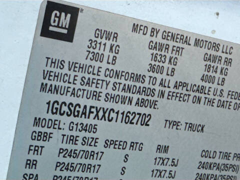 2012 Chevrolet Express 1500