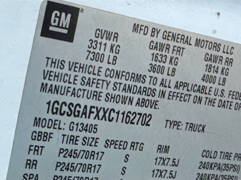 2012 Chevrolet Express 1500