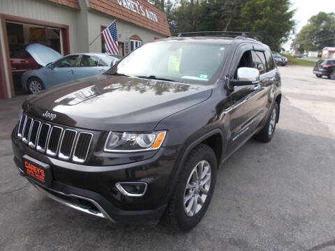 2014 Jeep Grand Cherokee for sale at Careys Auto Sales in Rutland VT