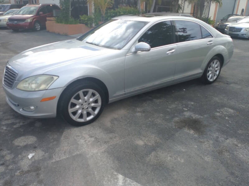 2007 Mercedes-Benz S-Class for sale at LAND & SEA BROKERS INC in Pompano Beach FL