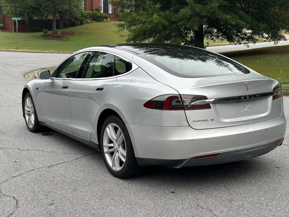 2013 Tesla Model S for sale at SHURE AUTO SALES in Snellville, GA