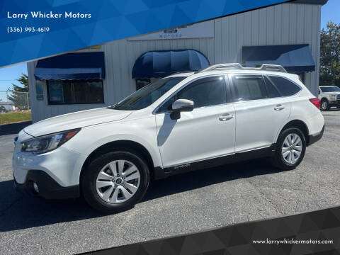 2019 Subaru Outback for sale at Larry Whicker Motors in Kernersville NC