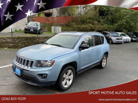 2014 Jeep Compass for sale at Sport Motive Auto Sales in Seattle WA