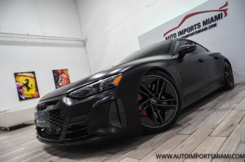2022 Audi RS e-tron GT for sale at AUTO IMPORTS MIAMI in Fort Lauderdale FL