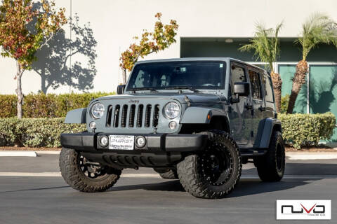 2014 Jeep Wrangler Unlimited for sale at Nuvo Trade in Newport Beach CA