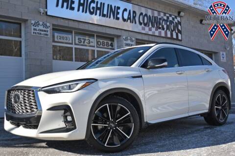 2022 Infiniti QX55 for sale at The Highline Car Connection in Waterbury CT