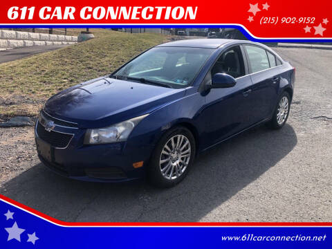 2013 Chevrolet Cruze for sale at 611 CAR CONNECTION in Hatboro PA