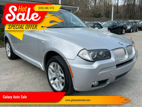 2007 BMW X3 for sale at Galaxy Auto Sale in Fuquay Varina NC