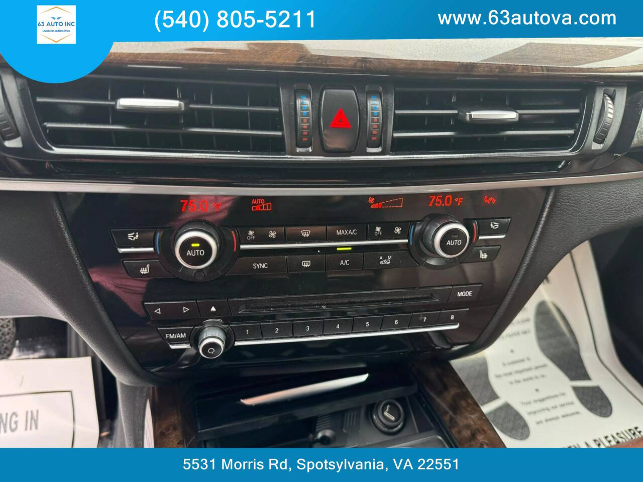 2014 BMW X5 for sale at 63 Auto Inc in Spotsylvania, VA