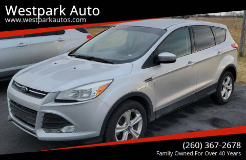 2015 Ford Escape for sale at Westpark Auto in Lagrange IN