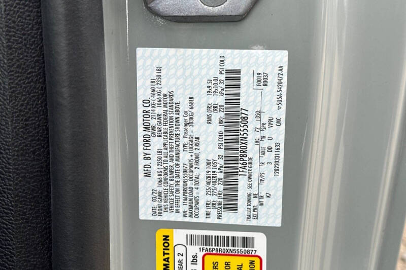 2022 Ford Mustang Mach 1