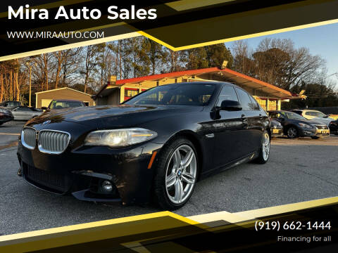 2016 BMW 5 Series for sale at Mira Auto Sales in Raleigh NC