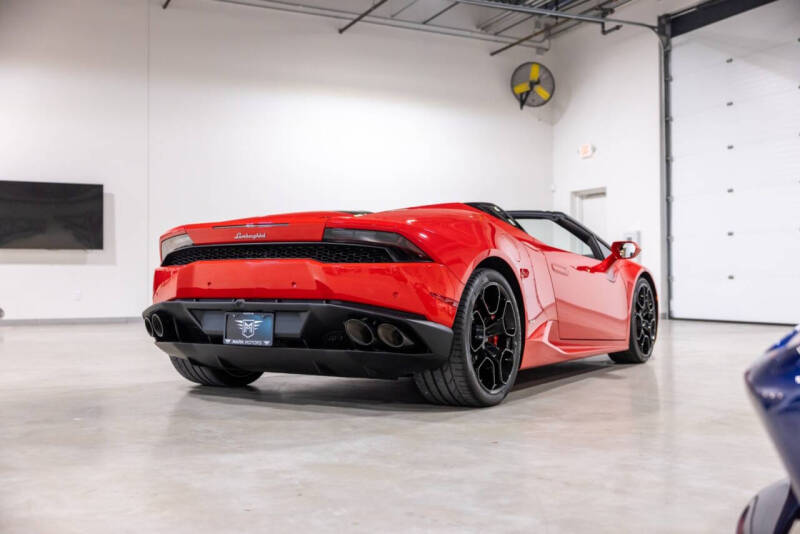 2017 Lamborghini Huracan LP 610-4 Spyder