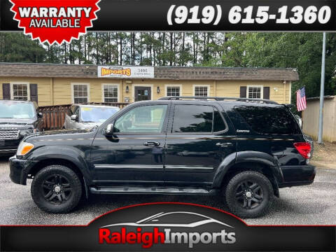 2007 Toyota Sequoia for sale at Raleigh Imports in Raleigh NC