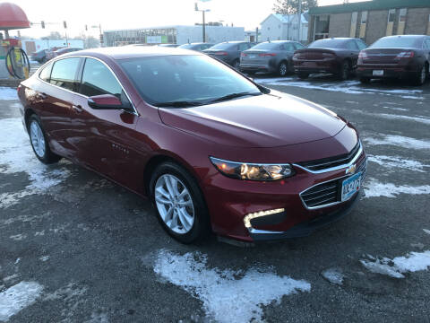 2018 Chevrolet Malibu for sale at Carney Auto Sales in Austin MN