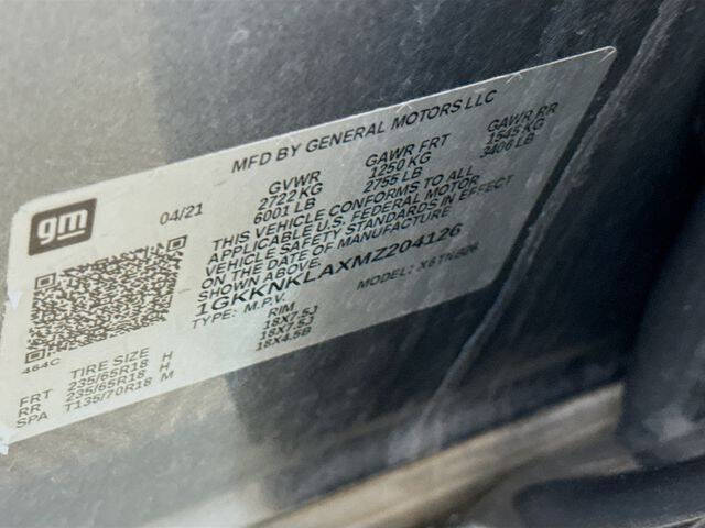 2021 GMC Acadia SLE
