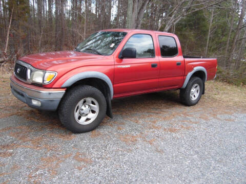 2002 Toyota Tacoma for sale at Williams Auto & Truck Sales in Cherryville NC