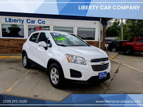2015 Chevrolet Trax for sale at Liberty Car Company in Waterloo IA