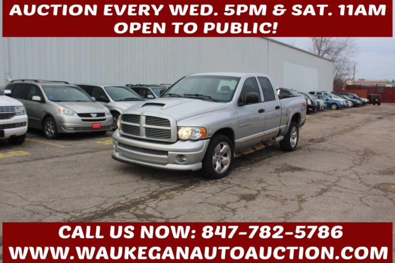 2005 Dodge Ram 1500 for sale at Waukegan Auto Auction in Waukegan IL