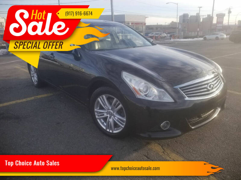 2011 Infiniti G37 Sedan for sale at Top Choice Auto Sales in Brooklyn NY