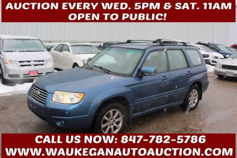 2007 Subaru Forester for sale at Waukegan Auto Auction in Waukegan IL