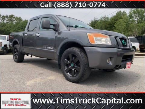 2008 Nissan Titan for sale at TTC AUTO OUTLET/TIM'S TRUCK CAPITAL & AUTO SALES INC ANNEX in Epsom NH