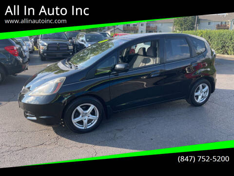 2013 Honda Fit for sale at All In Auto Inc in Palatine IL