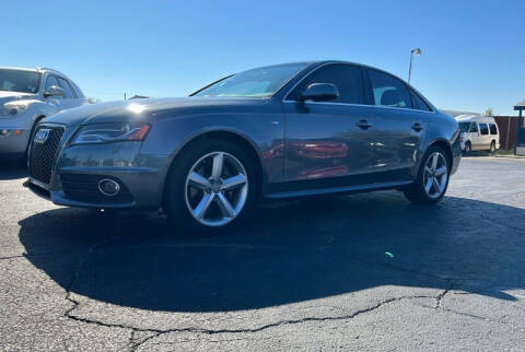 2012 Audi A4 for sale at AJOULY AUTO SALES in Moore OK