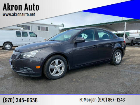 2014 Chevrolet Cruze for sale at Akron Auto - Fort Morgan in Fort Morgan CO