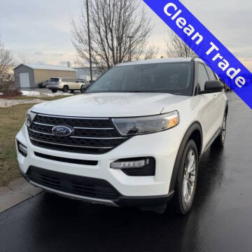 2022 Ford Explorer for sale at MIDLAND CREDIT REPAIR in Midland MI