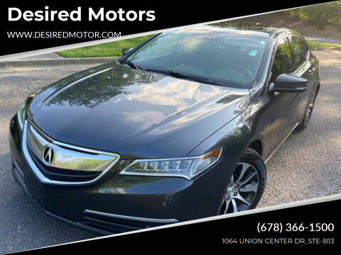 2015 Acura TLX for sale at Desired Motors in Alpharetta GA