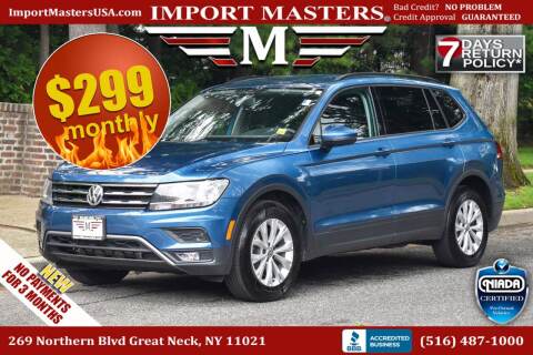 2018 Volkswagen Tiguan for sale at Import Masters in Great Neck NY