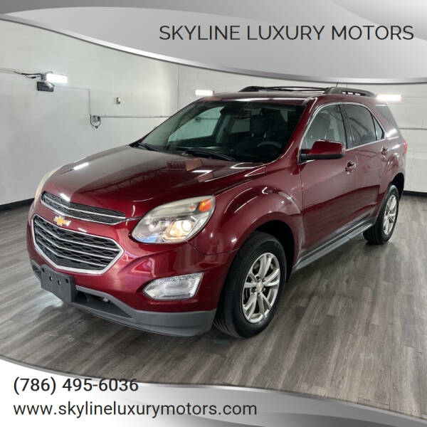 2016 Chevrolet Equinox for sale at Skyline Luxury Motors in Buffalo Grove IL