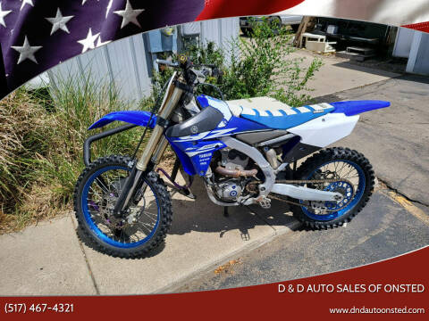 2018 Yamaha YZ250F for sale at D & D Auto Sales Of Onsted in Onsted MI