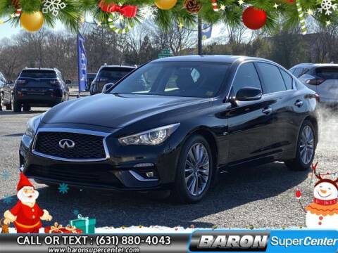 2018 Infiniti Q50 for sale at Baron Super Center in Patchogue NY