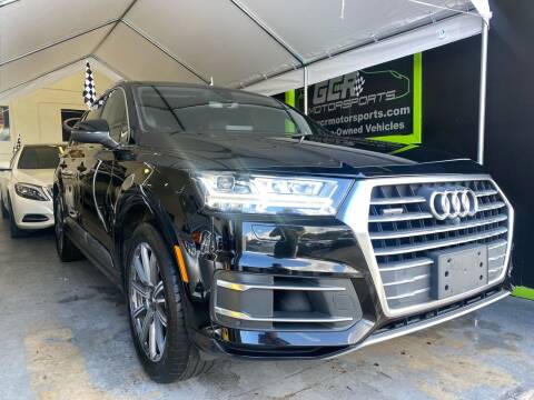 2017 Audi Q7 for sale at GCR MOTORSPORTS in Hollywood FL