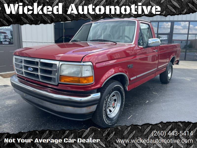 1996 Ford F-150 for sale at Wicked Automotive in Fort Wayne IN