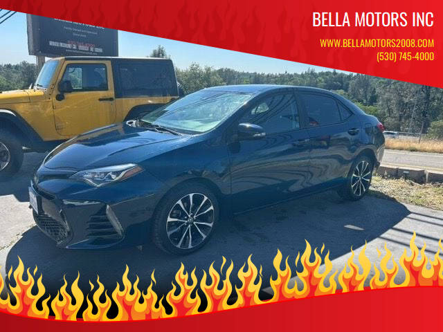 2018 Toyota Corolla for sale at BELLA MOTORS INC in Auburn CA