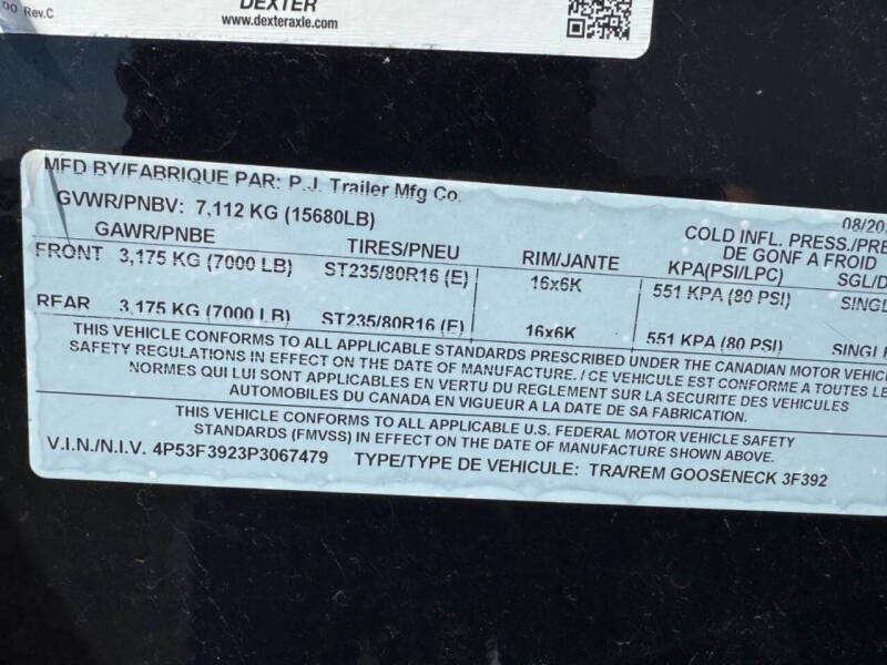 2023 PJ Trailers Gooseneck
