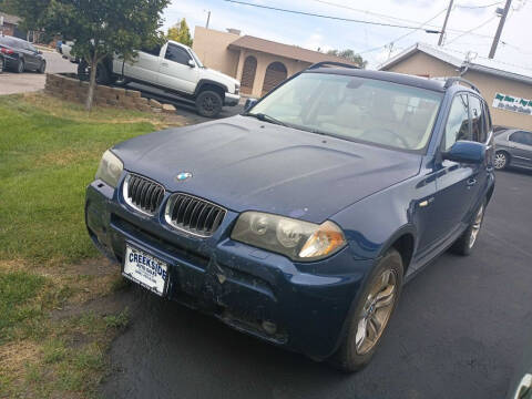 2006 BMW X3 for sale at Creekside Auto Sales in Pocatello ID