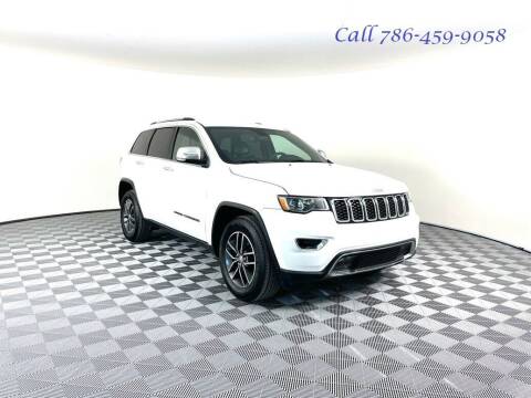 2018 Jeep Grand Cherokee for sale at PJ AUTO WHOLESALE in Miami FL