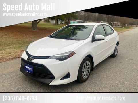 2018 Toyota Corolla for sale at Speed Auto Mall in Greensboro NC