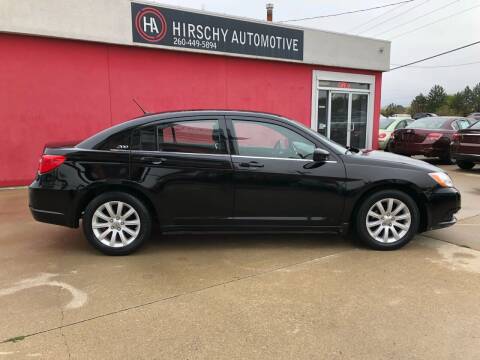 2014 Chrysler 200 for sale at Hirschy Automotive in Fort Wayne IN