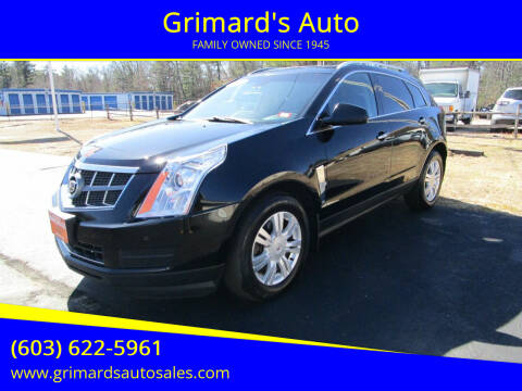 2012 Cadillac SRX for sale at Grimard's Auto in Hooksett NH