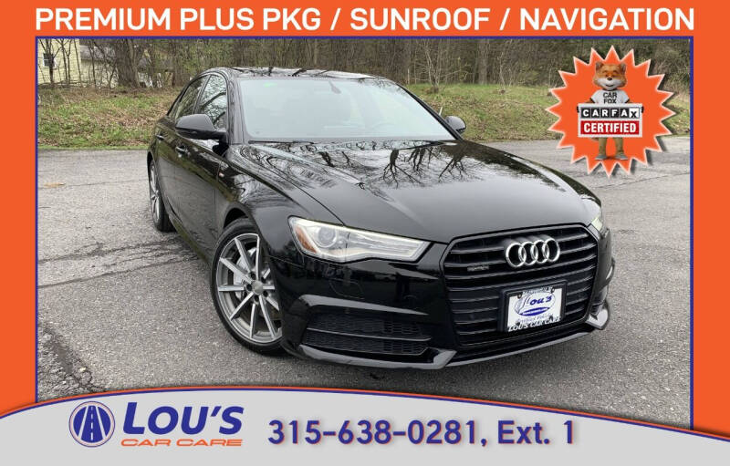 2017 Audi A6 for sale at LOU'S CAR CARE CENTER in Baldwinsville NY