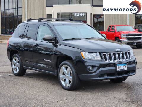 2012 Jeep Compass for sale at RAVMOTORS - CRYSTAL in Crystal MN