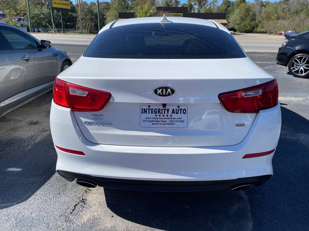 2015 Kia Optima for sale at INTEGRITY AUTO in Dothan, AL