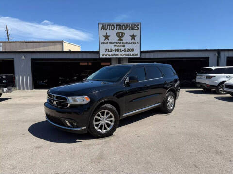 2017 Dodge Durango for sale at AutoTrophies in Houston TX
